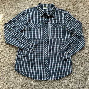 Kathmandu long sleeve snap button